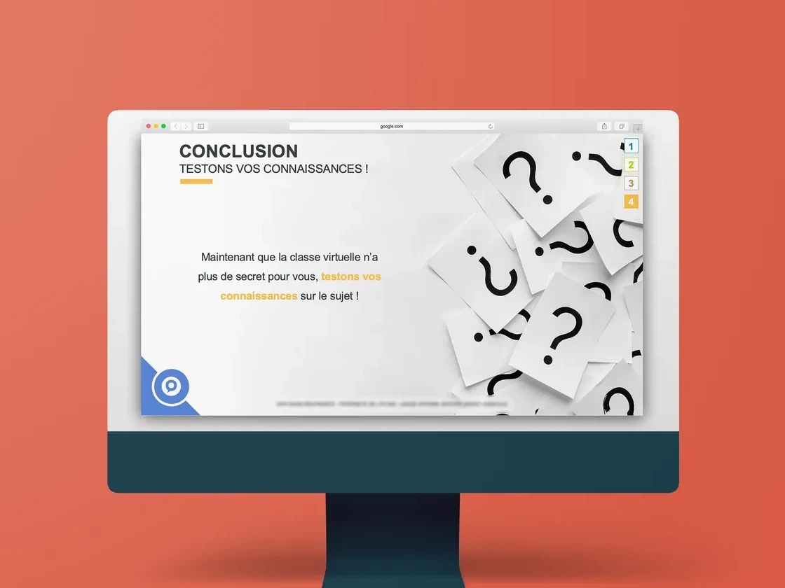 Support de classe virtuelle : testons vos connaissances