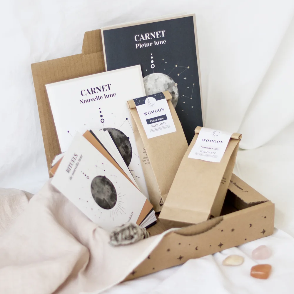 Le coffret : carnets, rituels et tisanes
