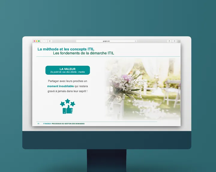 Aperçu du projet La méthode ITIL